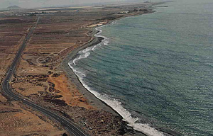 Strand von El Cardon im Süden von Gran Canaria